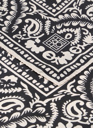 Detail View - Click To Enlarge - TOTEME - Hankie Lace Silk Scarf