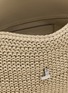 Detail View - Click To Enlarge - TOTEME - T-Lock Woven Leather Clutch