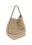 Detail View - Click To Enlarge - TOTEME - Belted Woven Leather Tote Bag