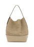 TOTEME Belted Woven Leather Tote Bag