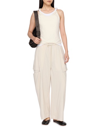 Figure View - Click To Enlarge - BEAUTIFUL PEOPLE - Trompe L'œil Drawstring Pants