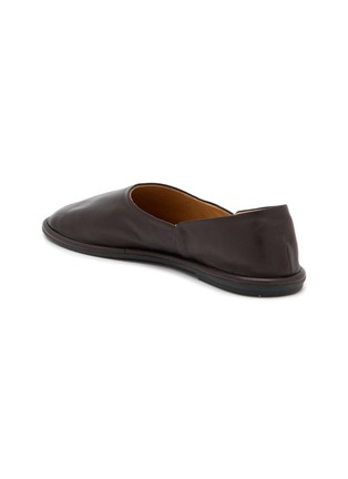 Detail View - Click To Enlarge - THE ROW - Canal Leather Slip On Shoes