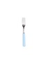 SABRE Striped Garden Dessert Fork — Light Blue