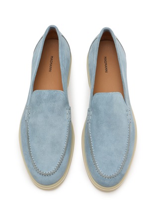 Detail View - Click To Enlarge - MAGNANNI - Sophie Suede Leather Loafers