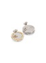 Detail View - Click To Enlarge - MM6 MAISON MARGIELA - Crystal Cluster Stud Earrings