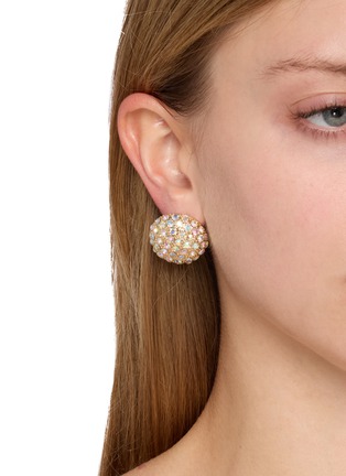 Figure View - Click To Enlarge - MM6 MAISON MARGIELA - Crystal Cluster Stud Earrings