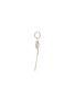 Main View - Click To Enlarge - MM6 MAISON MARGIELA - Beach Mono Silver Plated Brass Earring