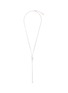 MM6 MAISON MARGIELA Cocktail Stick Pendant Silver Plated Brass Necklace