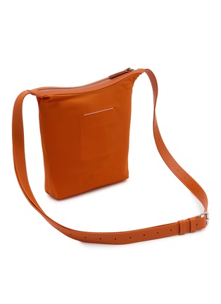 Detail View - Click To Enlarge - MM6 MAISON MARGIELA - Numeric Vertical Nylon Crossbody Bag