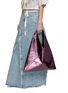 Figure View - Click To Enlarge - MM6 MAISON MARGIELA - Japanese Classic Shoulder Bag