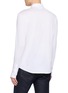 Back View - Click To Enlarge - SUNSPEL - Supima Long Staple Cotton Jersey Shirt