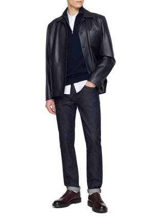 Figure View - Click To Enlarge - SUNSPEL - Supima Long Staple Cotton Jersey Shirt