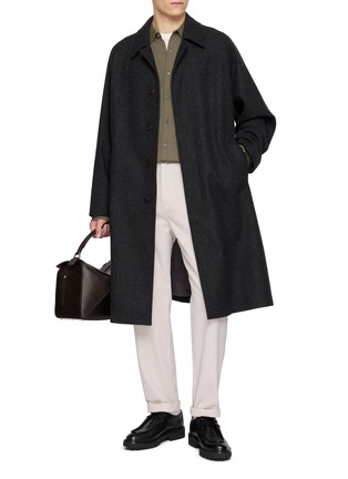 Figure View - Click To Enlarge - SUNSPEL - Supima Long Staple Cotton Jersey Shirt