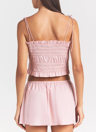 Detail View - Click To Enlarge - SKIMS - Poplin Apparel Ruffle Cami