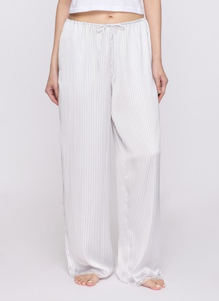 Figure View - Click To Enlarge - SKIMS - Woven Shine Lace Pants