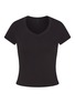Main View - Click To Enlarge - SKIMS - Worn In Jersey Baby V-Neck T-Shirt
