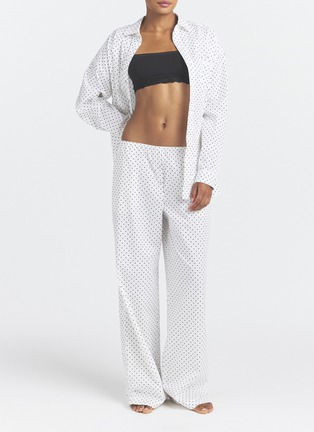 Detail View - Click To Enlarge - SKIMS - Cotton Poplin Oversized Sleep Set