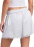 Detail View - Click To Enlarge - SKIMS - Woven Shine Lace Boxer