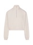 Main View - Click To Enlarge - SKIMS - Drapey French Terry Half Zip Sweatshirt