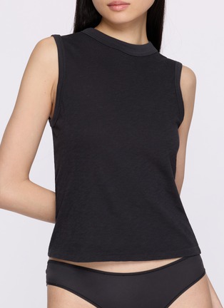 Figure View - Click To Enlarge - SKIMS - Worn In Jersey High Crew Tank