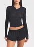 Detail View - Click To Enlarge - SKIMS - Sheer Modal Cardigan
