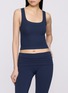 Figure View - Click To Enlarge - SKIMS - Cotton Rib Tank
