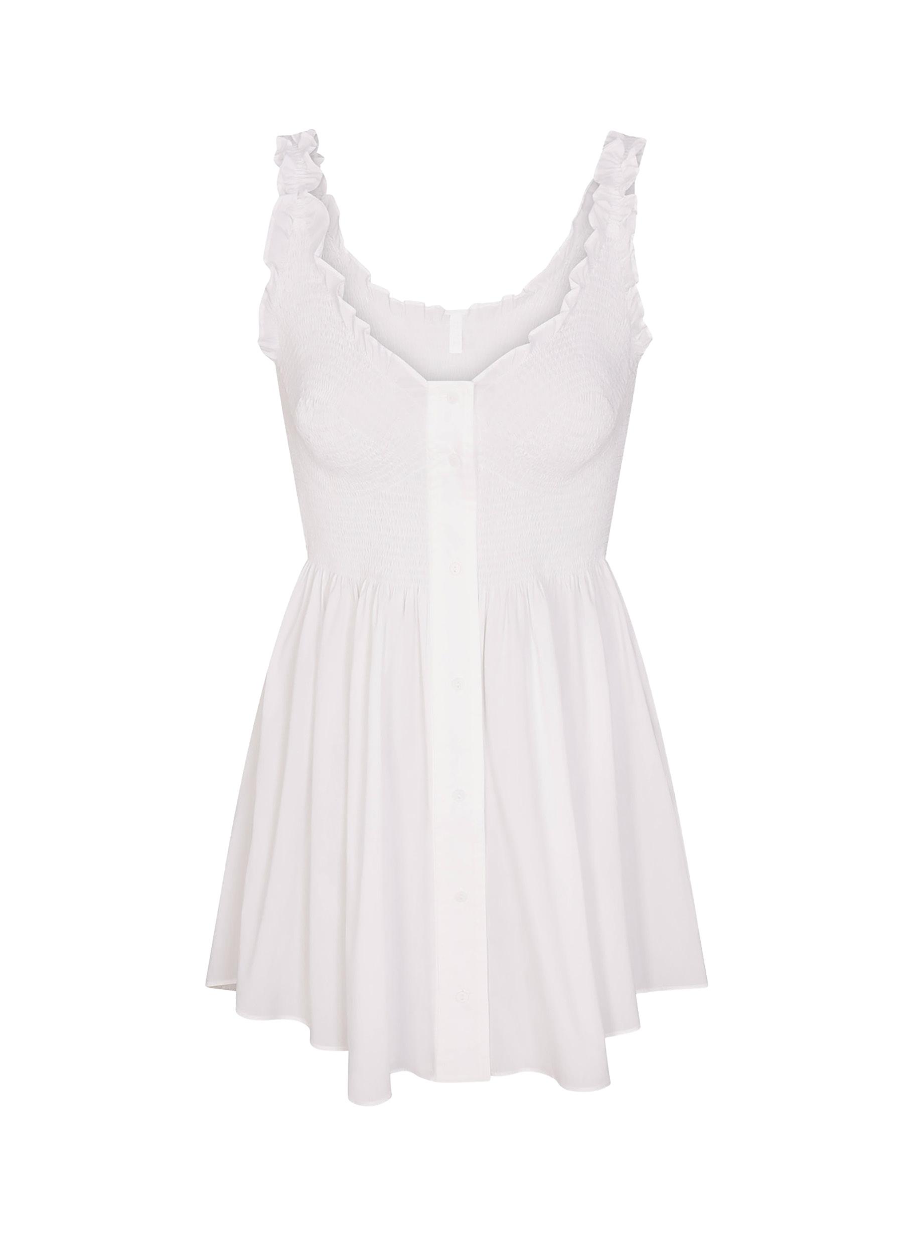 skims white dress outfit | Skims | Skims dress outfit | Skims aesthetic It features cut Skims Dresses for Women -