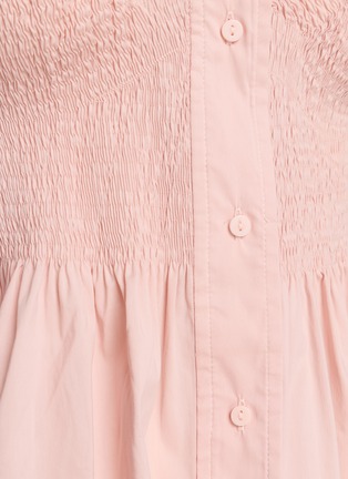  - SKIMS - Poplin Apparel Mini Smocked Dress