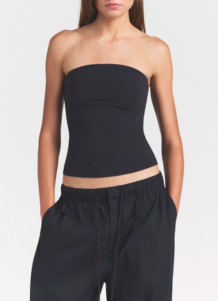 Detail View - Click To Enlarge - SKIMS - Cotton Jersey Tube Top