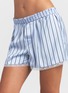 Detail View - Click To Enlarge - SKIMS - Woven Shine Lace Boxer