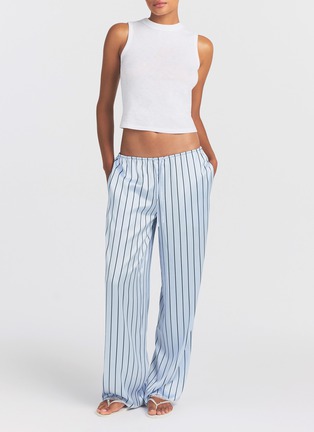 Detail View - Click To Enlarge - SKIMS - Woven Shine Lace Pants