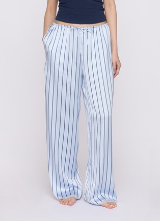 Figure View - Click To Enlarge - SKIMS - Woven Shine Lace Pants