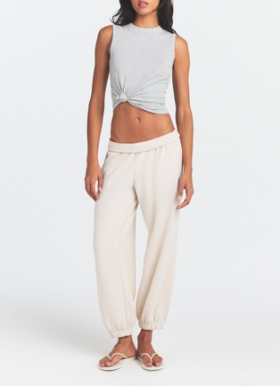 Detail View - Click To Enlarge - SKIMS - Drapey French Terry Cropped Jogger
