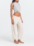 Detail View - Click To Enlarge - SKIMS - Drapey French Terry Cropped Jogger