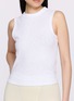 Figure View - Click To Enlarge - SKIMS - Worn In Jersey High Crew Tank