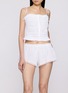 Figure View - Click To Enlarge - SKIMS - Poplin Apparel Ruffle Cami
