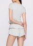 Front View - Click To Enlarge - SKIMS - SKIMS Sleep Fold Over Shorts Set