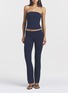 Detail View - Click To Enlarge - SKIMS - Cotton Jersey Foldover Pants