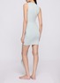 Front View - Click To Enlarge - SKIMS - Cupro Jersey Wrap Mini Dress