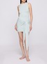 Figure View - Click To Enlarge - SKIMS - Cupro Jersey Wrap Mini Dress