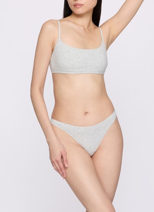 Figure View - Click To Enlarge - SKIMS - Everyday Cotton Thong