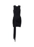 SKIMS Cupro Jersey Wrap Mini Dress
