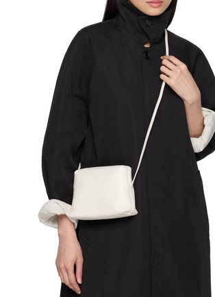 Figure View - Click To Enlarge - NOTHING WRITTEN - Square Leather Crossbody Bag