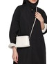 Figure View - Click To Enlarge - NOTHING WRITTEN - Square Leather Crossbody Bag