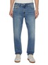 RAG & BONE Tapered Leg Cotton Blend Denim Jeans