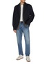 Figure View - Click To Enlarge - RAG & BONE - Tapered Leg Cotton Blend Denim Jeans