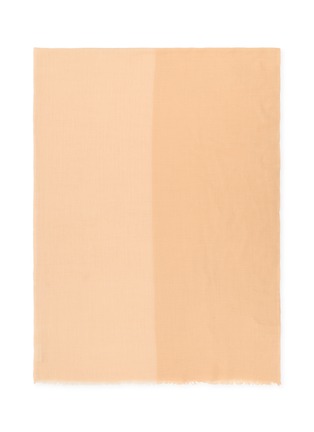 Detail View - Click To Enlarge - LANE'S - Bicolour Herringbone Wool Cashmere Scarf