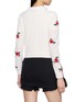 Back View - Click To Enlarge - SHUSHU/TONG - Threadwork Floral Embroidered Wool Knit Cardigan