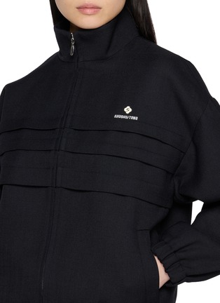  - SHUSHU/TONG - Oversized Tucked Seam Panel Track Jacket