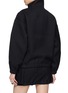 Back View - Click To Enlarge - SHUSHU/TONG - Oversized Tucked Seam Panel Track Jacket